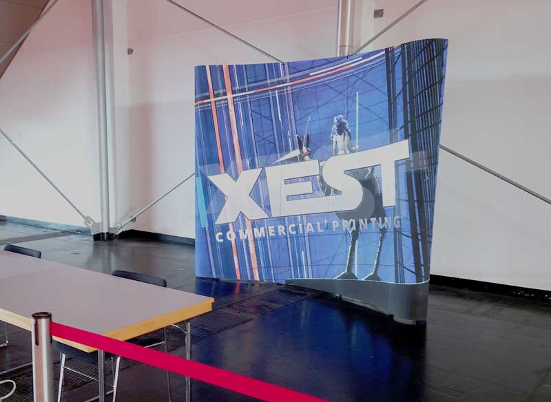 Curved Backdrop Wall Display (RENTAL) - Image 3